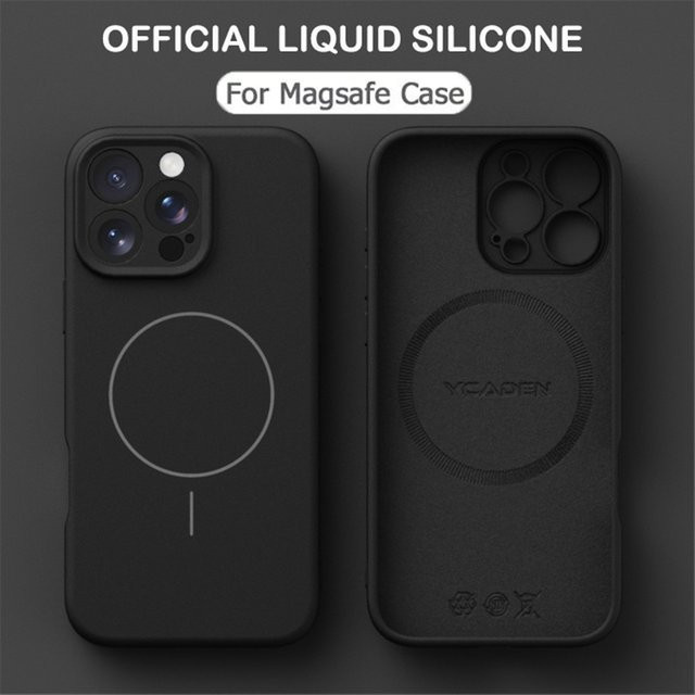 Luxuriöse magnetische Silikonhülle für Xiaomi 17 Pro Max 15 14 13 Pro Ultra mit MagSafe-Kompatibilität und stoßfestem Schutz - Bild 1