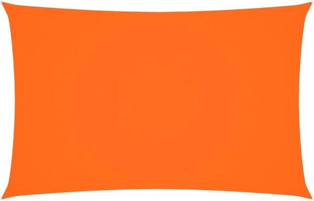 vidaXL Sonnensegel aus PU-beschichtetem Oxford-Gewebe Rechteckig Orange B x T: 7 x 4 m - Bild 1