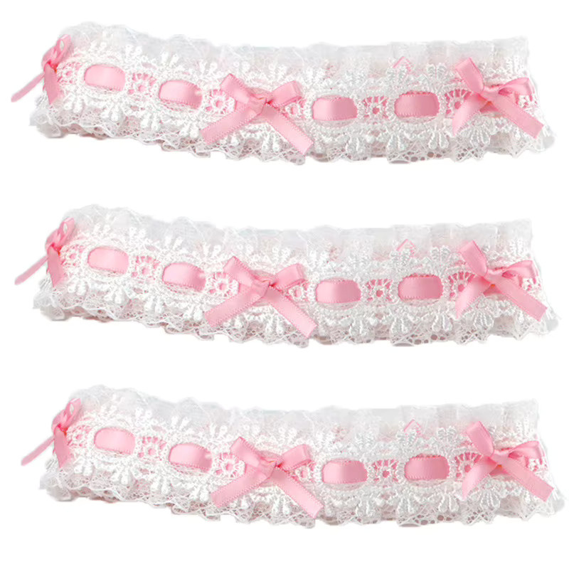 RIBBON HOUSE Schleifenband mit Herzdesign für DIY-Projekte, Breite: 4 cm, Farben: Beige und Weiß - Bild 5