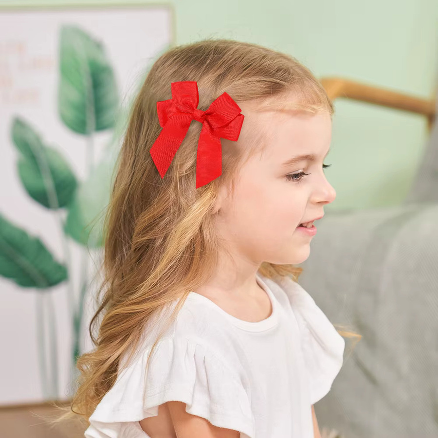 BABY BOWS Haarspange Kinder, 4 Stück, einfarbig - Bild 2
