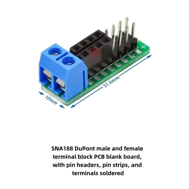 DuPont Stecker- und Buchsenklemmen DIY Elektronische Bauteile 2,54 mm für Arduino-Projekte, Multicolor - Bild 2