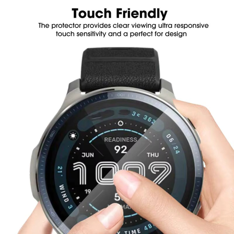 Huami Amazfit Balance 2 Smartwatch Screen Protector, Hydrogel Film, transparent, Unisex - Bild 3