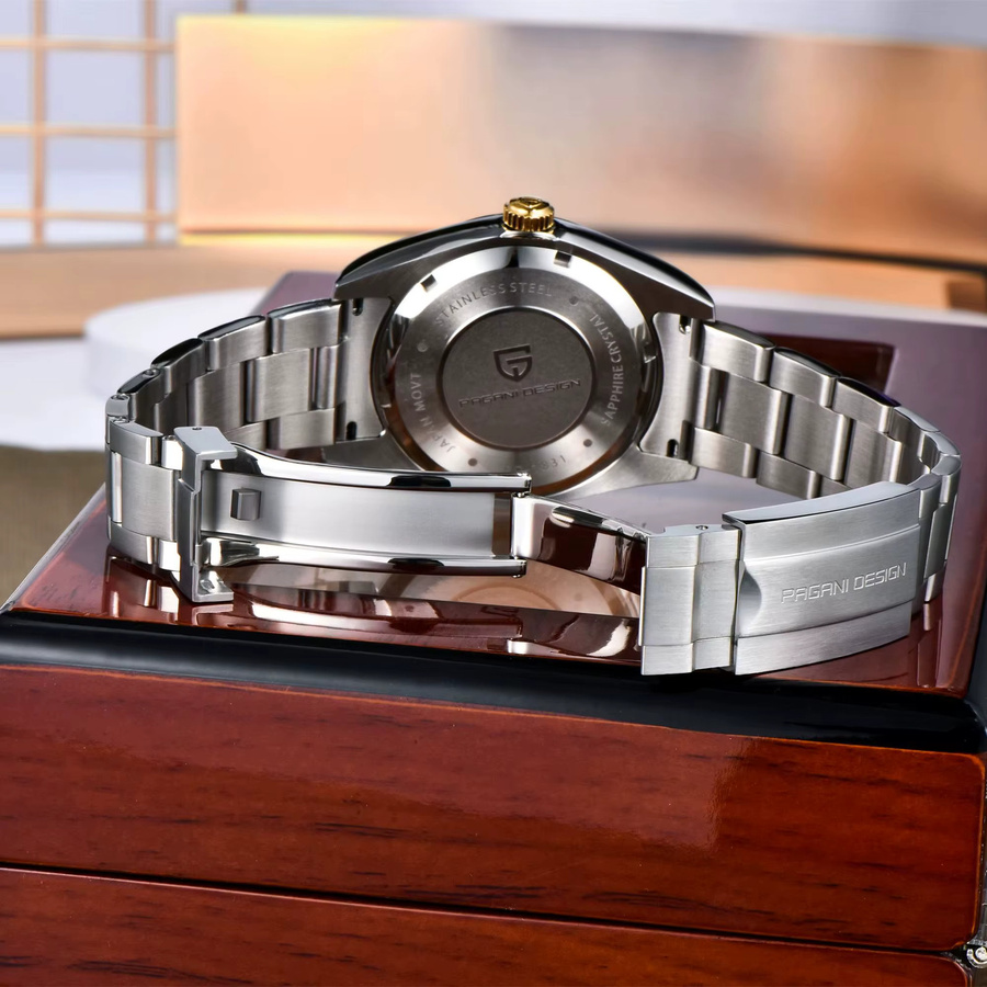 Pagani Design Armbanduhr, Automatik, Edelstahl, Saphirglas, 40 mm, Herren - Bild 7