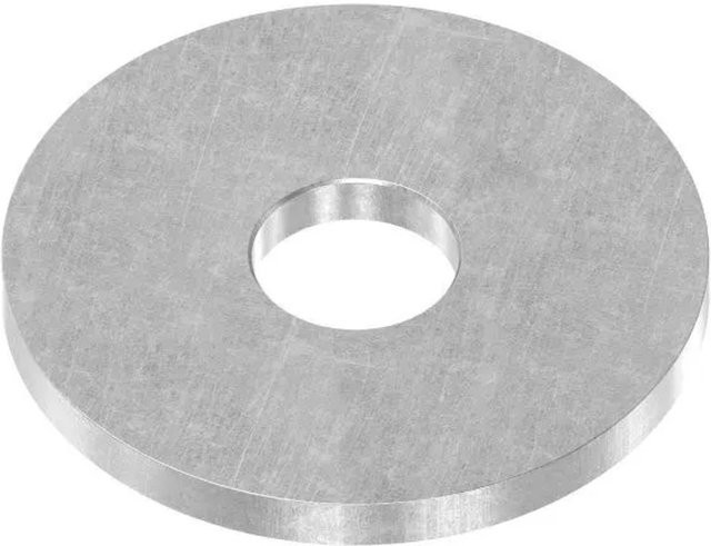 FeNau Stahlrohr Rund Silber mit Bohrung Ø 14,2 mm, Durchmesser: 48,3 mm, Wandstärke: 4,0 mm - Bild 1