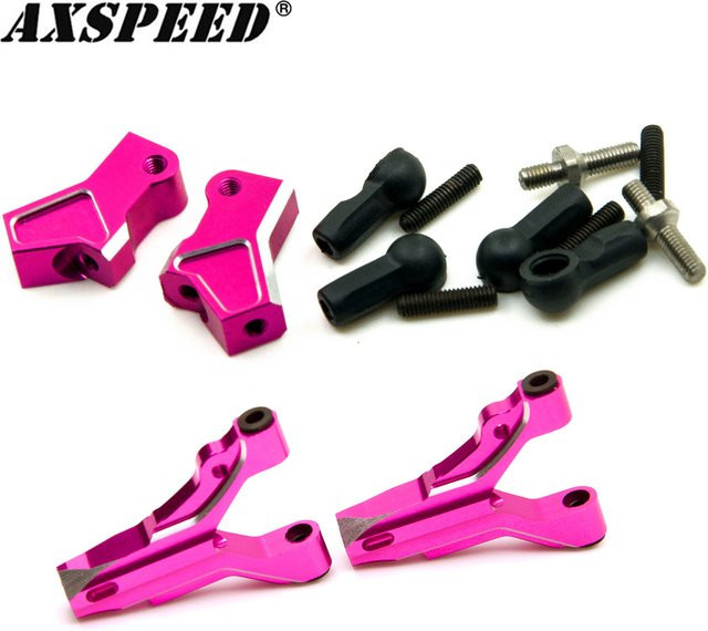 AXSPEED Aluminium-Aufhängungsarm vorne oben und unten, Zubehör, Metall - Bild 1