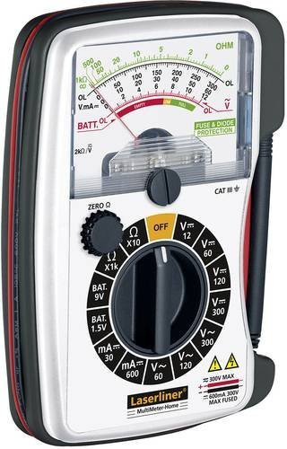 Laserliner Hand-Multimeter analog CAT III 300V multicolor - Bild 1