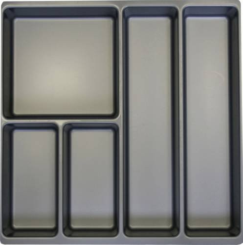Küpper Schubladenorganizer Grau B: 43,5 cm, H: 6 cm, T: 43 cm - Bild 1