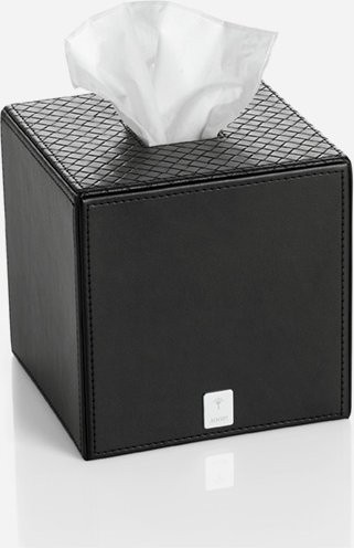 Quadratische Papiertuchbox JOOP! BATHLINE in Schwarz - Bild 1