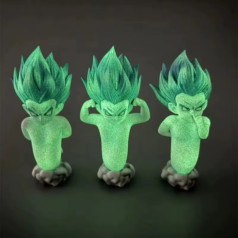 Bandai Dragon Ball Z Gotenks Ghost Actionfigur, Kunststoff - Bild 3
