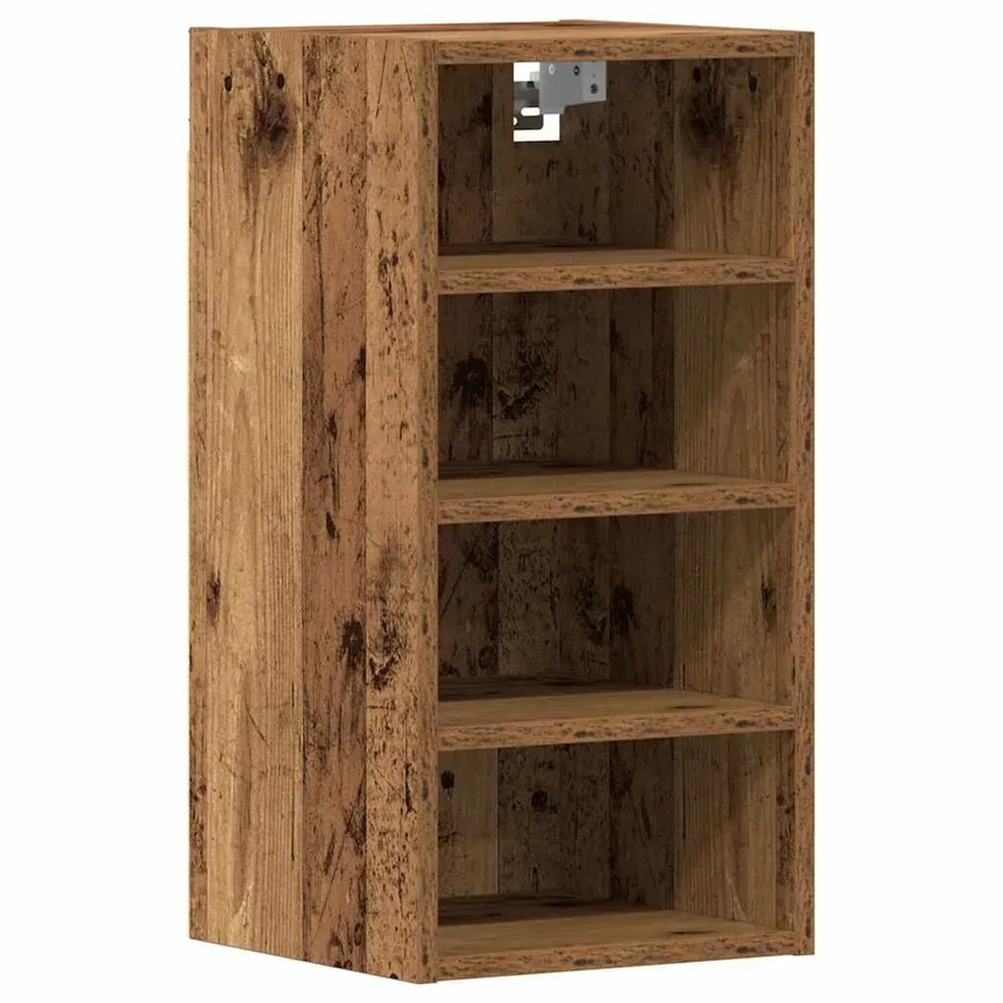 vidaXL Hängeschrank Riga Küchenschrank in Altholz-Optik Braun B/T/H: 30,0 x 29,5 x 60,0 cm - Bild 2