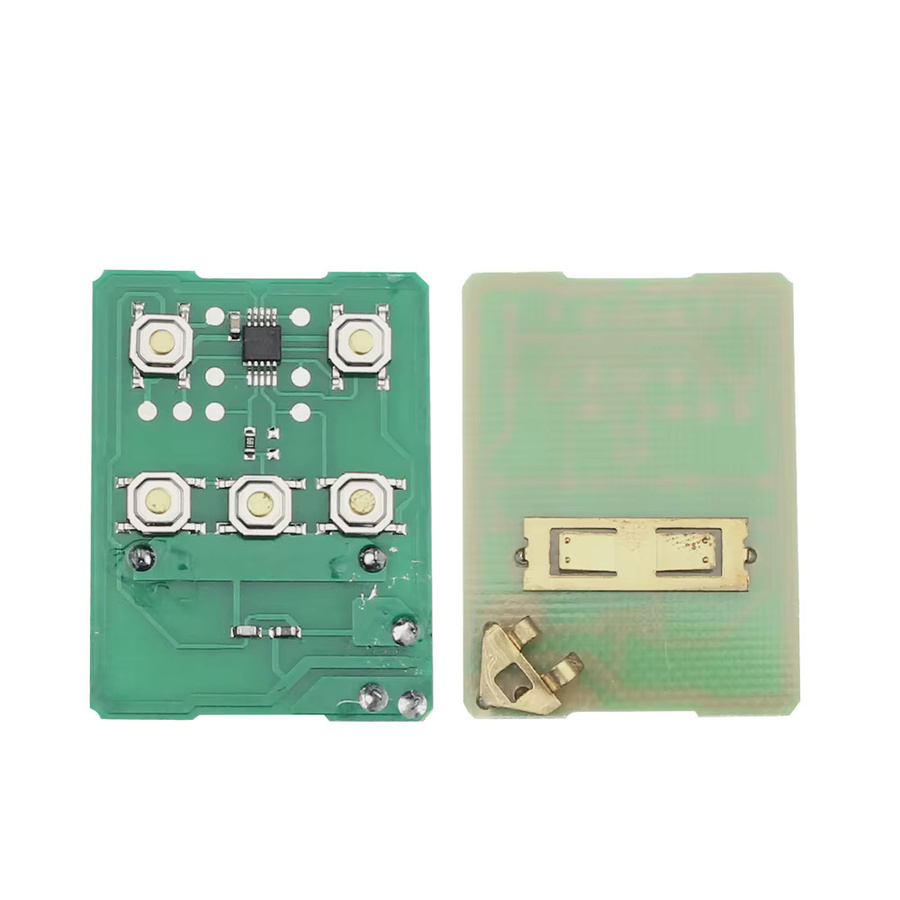 KEYYOU 5er Set Fernbedienung Auto Schlüssel für Ford und Mazda, 315 MHz Keyless Entry Fob, 3/4 Tasten, Schwarz - Bild 3