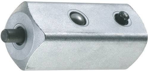 Gedore Verbindungsvierkant 3294 aus Edelstahl, Größe 3/4 Zoll, Länge: 51,5 mm, Farbe: Silber - Bild 1