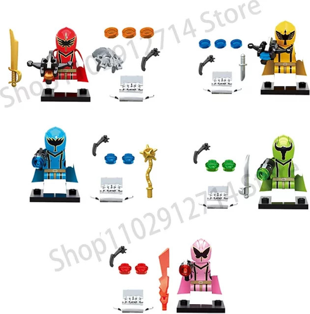 BEAST KINGDOM Power Rangers Mini Actionfiguren, 5-teiliges Set - Bild 1