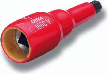 Cimco Steckschlüssel-Maschinenaufnahme mit 8mm Antrieb und 1/2 Zoll Aufnahme, Länge: 70 mm - Bild 1