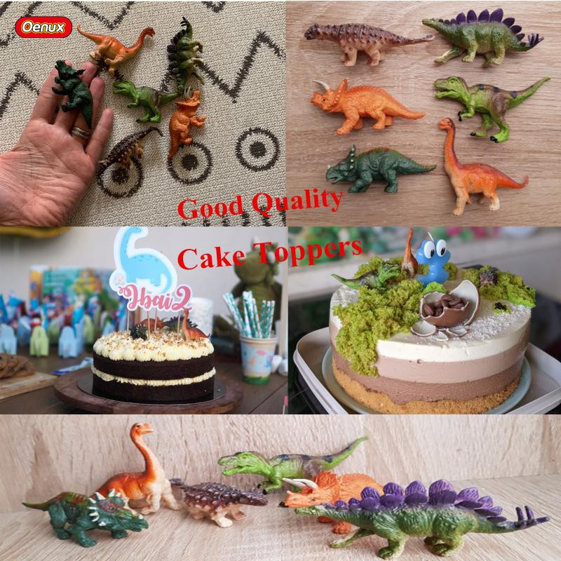 Oenux Jurassic World Stegosaurus Saichania Dinosaurier Actionfiguren ab 3-6 Jahren - Bild 3