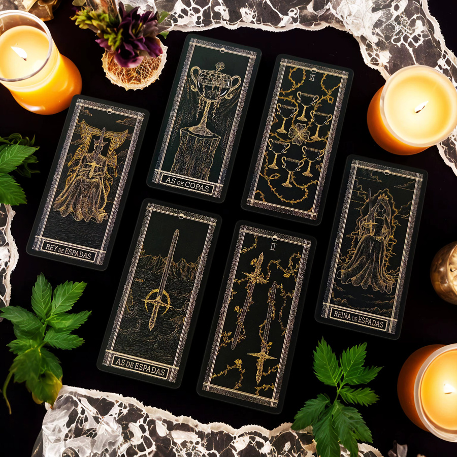 Kinner Tarot Deck, Weltraum, Tarot-Deck, Spanisch - Bild 3