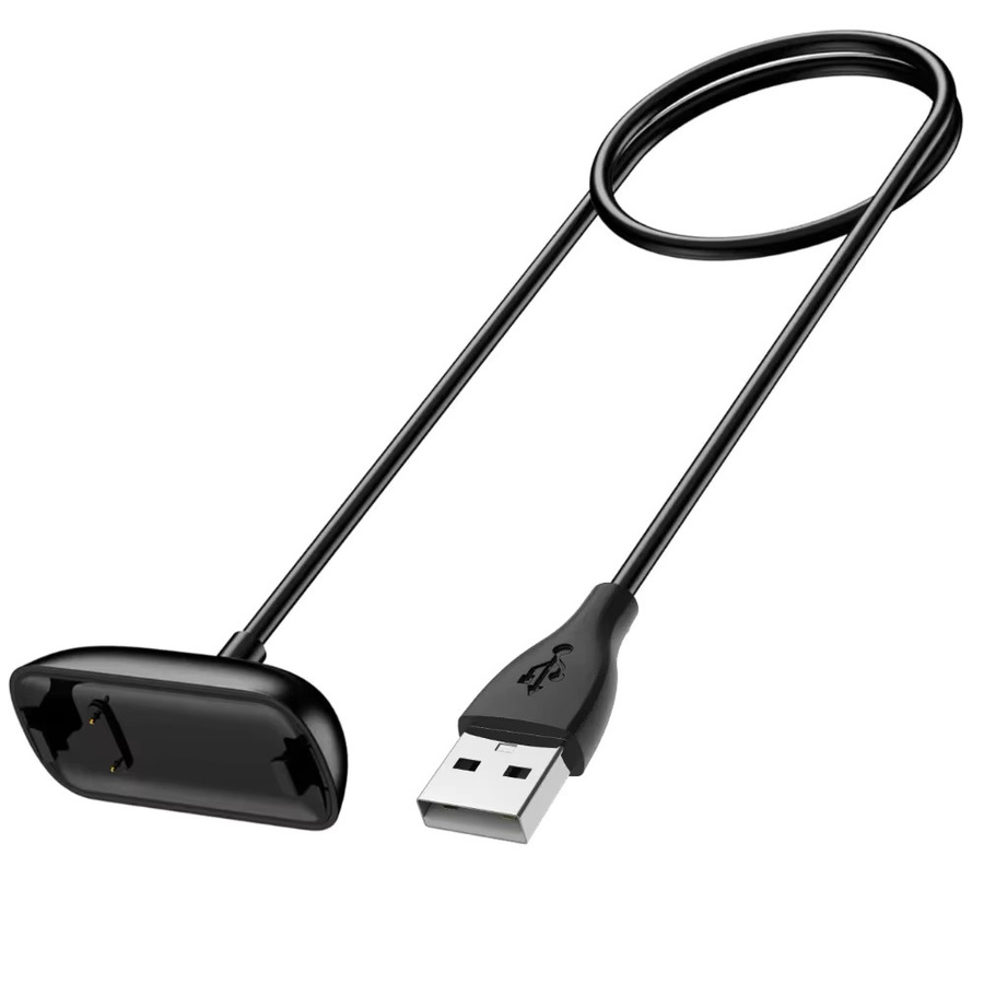 Indekos USB Smart Watch Ladegerät Ersatz-Ladekabel für Fitbit Inspire 3 in Schwarz - Bild 5