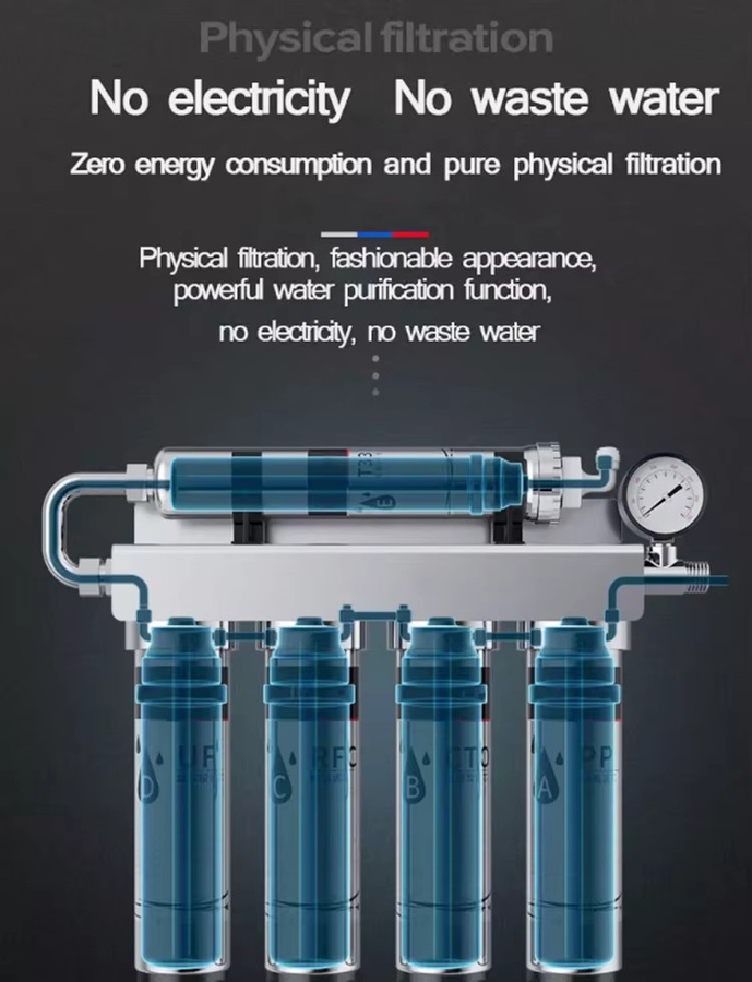 EIRE 5-Stufen-Ultrafiltrations-Wasserreiniger mit LED-Intelligent-Display für Küche und Haushalt - Bild 4