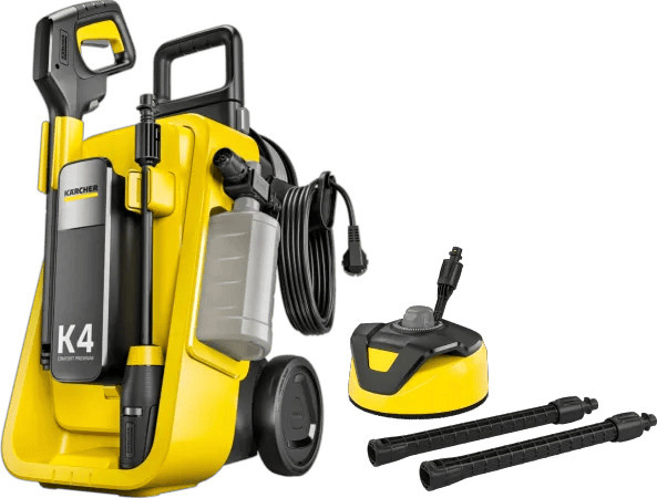 Kärcher K4 Comfort Premium Home Hochdruckreiniger in Gelb mit App-Control - Bild 1
