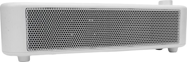 KONNWEI Mini-Heizlüfter für den Innenbereich mit 500W und 2 Heizstufen, tragbarer PTC Schreibtisch-Heizlüfter in Weiß - Bild 1