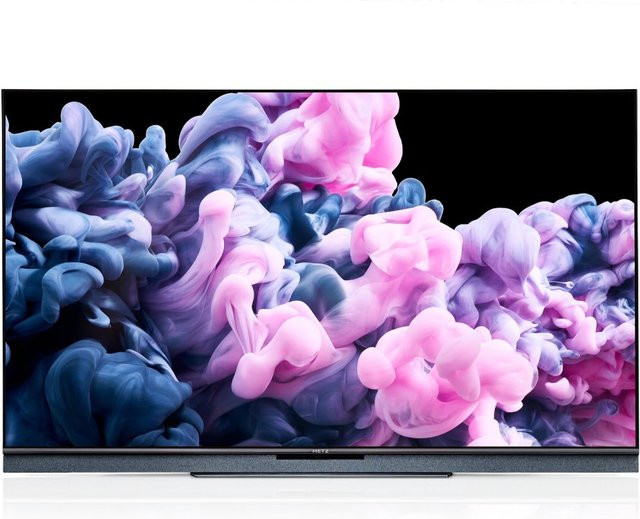 METZ Smart-TV 55MUD8001Y LCD-TV mit LED-Technik, 139 cm (55 Zoll), 4K Ultra HD, HDR, Sprachsteuerung, Schwarz/Blau - Bild 1
