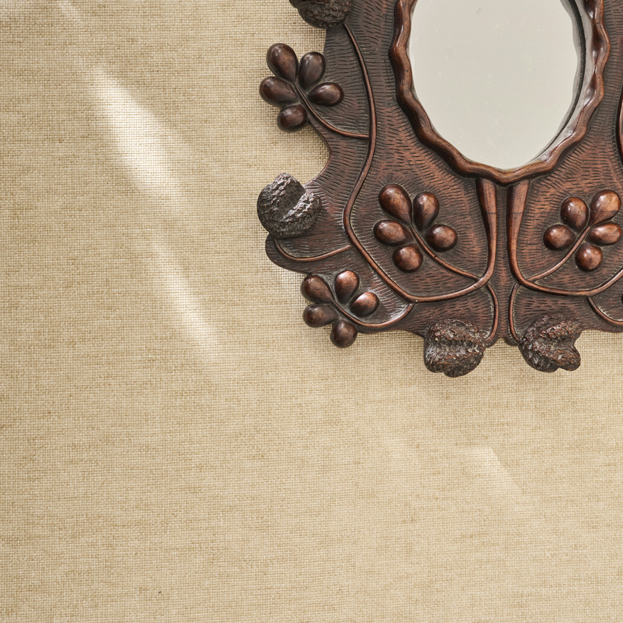 Omexco Tapete Alma OAS281 in Beige aus Papier - Bild 1