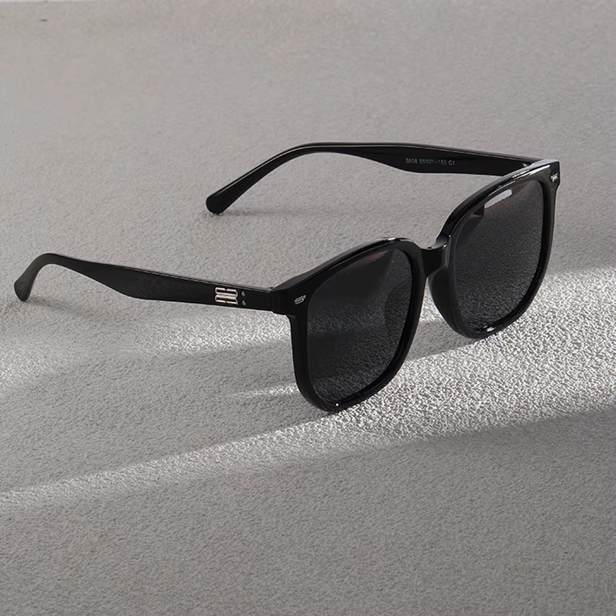 Veithdia v5808 Sonnenbrille, Square, Tr90, Vollrand, Schwarz, Damen - Bild 2