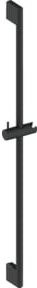 Duravit Brausestange aus Messing und Kunststoff in Schwarz Matt, Höhe: 90 cm - Bild 1