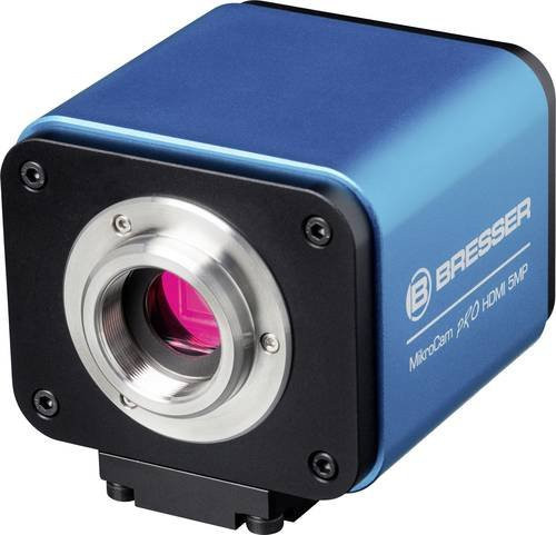 Bresser Optik MikroCam PRO HDMI 5MP Mikroskop-Kamera mit Wi-Fi in Blau - Bild 1