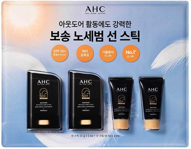 AHC Masters Sonnenstick und Sonnencreme, LSF 50+, Unisex - Bild 1