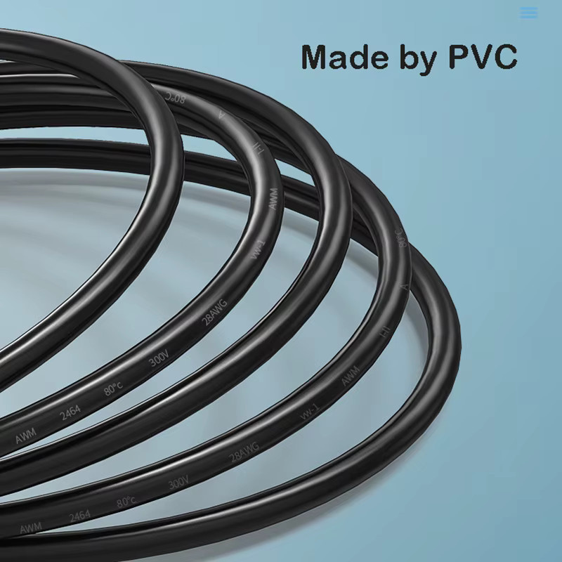 MD8 8-poliges Verlängerungsdatenkabel aus Vollkupfer in Schwarz für SPS-Servo-Programmierer kompatibel mit Sony, Siemens, Schneider und Delkor - Bild 4