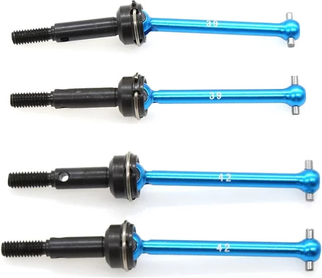 Tamiya Antriebswelle CVD, Zubehör, Metall, Blau - Bild 1