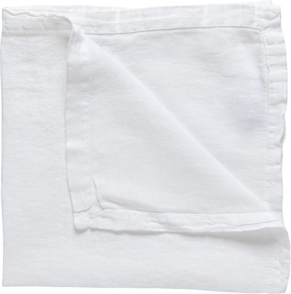 Costa Nova Tischläufer Maria aus 100% Leinen, weiß, 4er Pack, Breite: 45 cm, Länge: 170 cm - Bild 1