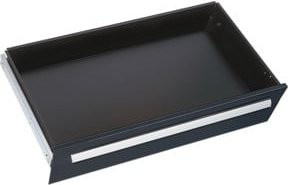 Kappes Schublade Vollauszug aus Stahl in Anthrazit RAL 7016, Höhe: 17,5 cm, Breite: 100 cm - Bild 1