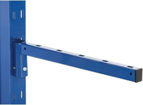 Meta Zusätzlicher Kragarm Light 40 Multistrong L Enzianblau B/T: 30 x 500 mm - Bild 1