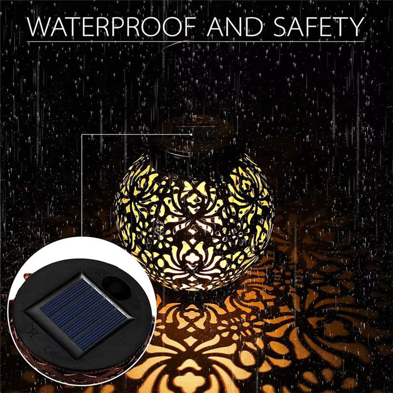BaoBao 12er-Pack Ersatz-Solarlichtteile mit wasserdichtem LED-Solarpanel als Laternendeckel für den Außenbereich - Bild 4