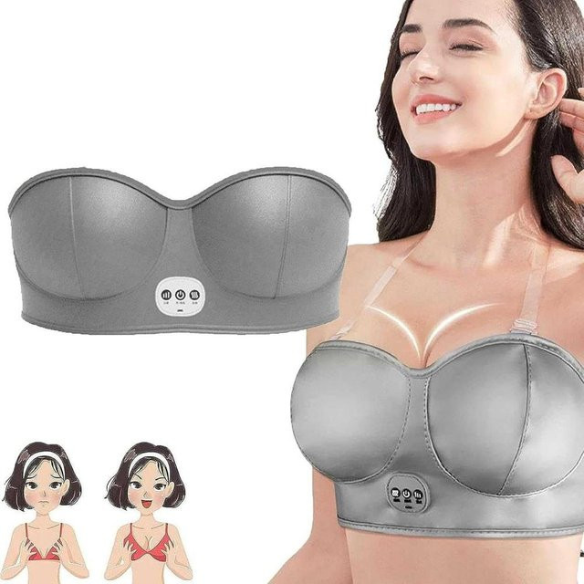 Bobo Life Elektrisches Brustmassagegerät, Grau, Unisex - Bild 1