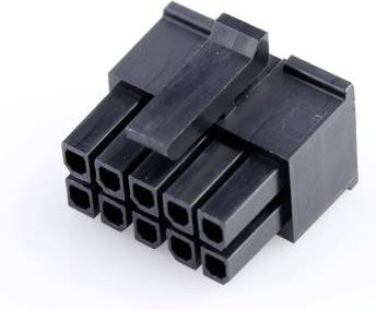 Molex Buchsengehäuse-Kabel in Schwarz mit 10 Polen und 3mm Rastermaß - Bild 1