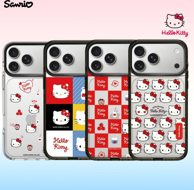Sanrio Hello Kitty Acryl-Handyhülle für iPhone 17 Pro Max 16 15 14 Plus 13 12 Transparent Sturzsicher - Bild 1