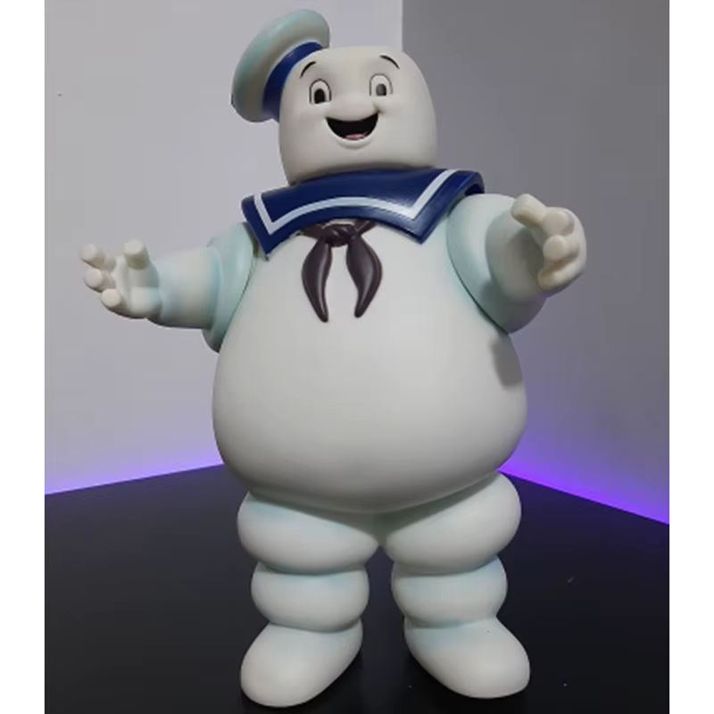 Bandai Ghostbusters StayPuft Marshmallow Man Figur Statue in Weiß, Höhe: 26 cm - Bild 2
