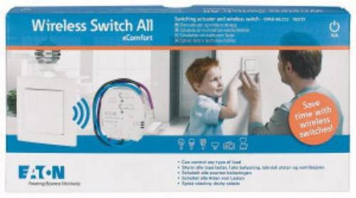 Eaton xComfort Schalter-Set CPAD-00/212 in Reinweiß mit einer Schaltleistung von max. 2300W - Bild 1