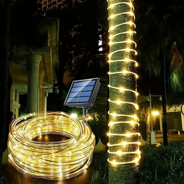 OKAL RED EAST Solar-LED-Lichterkette Multicolor für Garten, Hochzeit und Party - Bild 1