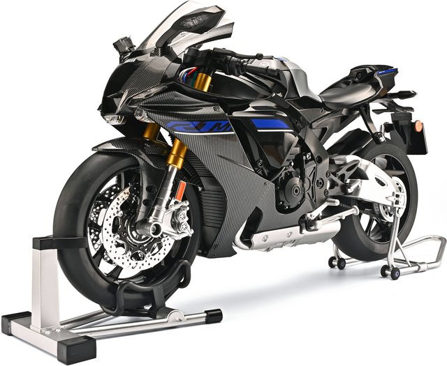 Maisto Yamaha R1M, Motorradmodell, 1:6, Metall, Schwarz - Bild 1