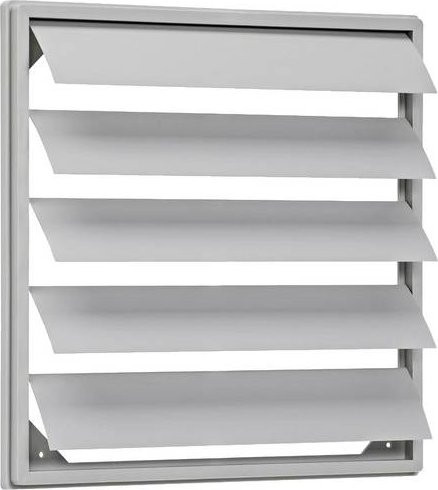 Wallair N34880 Rückluftsperrklappe in Grau und Silber - Bild 1
