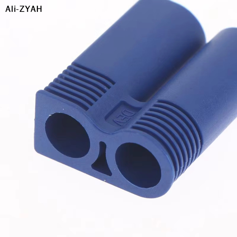 JETTING EC5 Steckverbinder-Set, Männlich und Weiblich, Vergoldete Bananenstecker, Blau, 10-teiliges Set - Bild 2