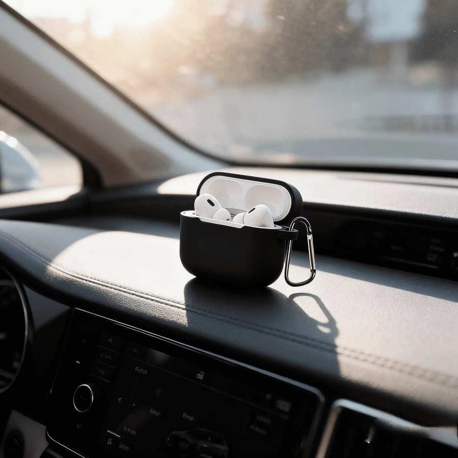 Silikon Schutzhülle für Apple AirPods Pro 3 in Einfarbig - Bild 4