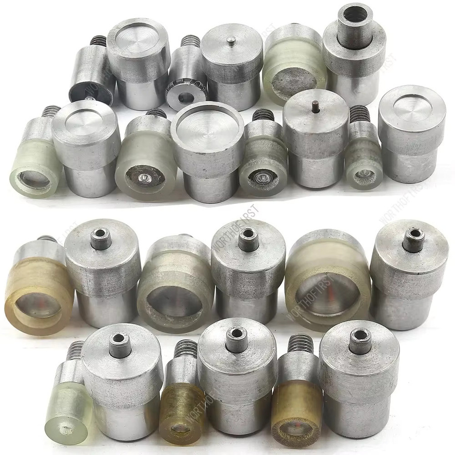 WORTHOFIRST Metallformen Handpresse für Druckknöpfe und Lederhandwerk als DIY-Zubehör - Bild 2