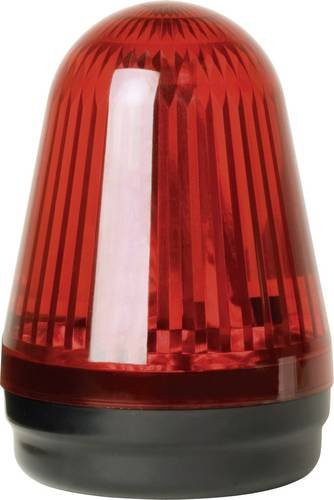 ComPro Signalleuchte LED Blitzleuchte BL90 15F Rot Dauerlicht und Blitzlicht Rundumlicht 24 V/AC/DC - Bild 1