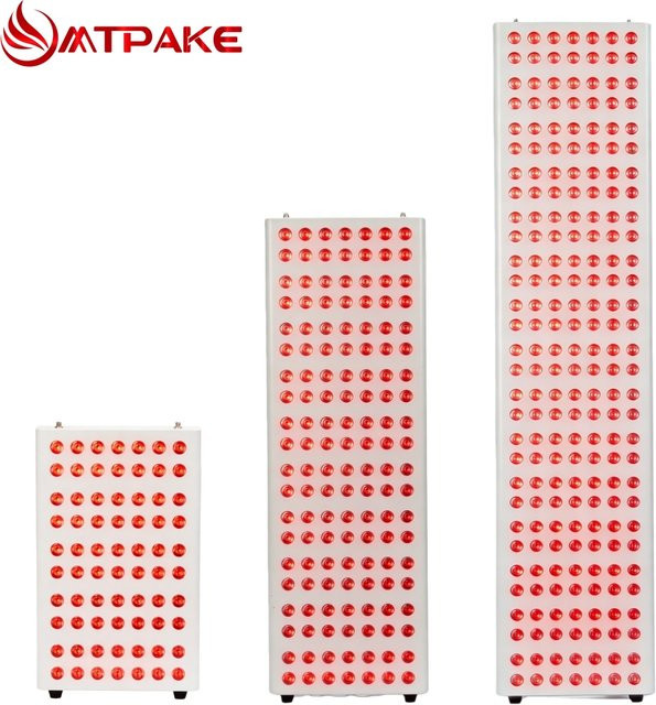 MTPAKE Rotlichttherapie-Panel, 660nm 630nm Rot & 850nm Nahinfrarot, Weiß, Unisex - Bild 1