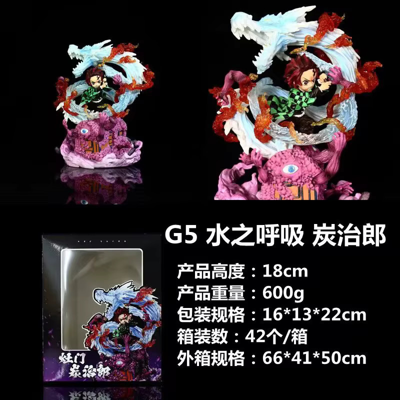 Bandai Demon Slayer Tanjiro Kamado Gydainuke Inosuke Kureha Figuren, Einzelfigur - Bild 3